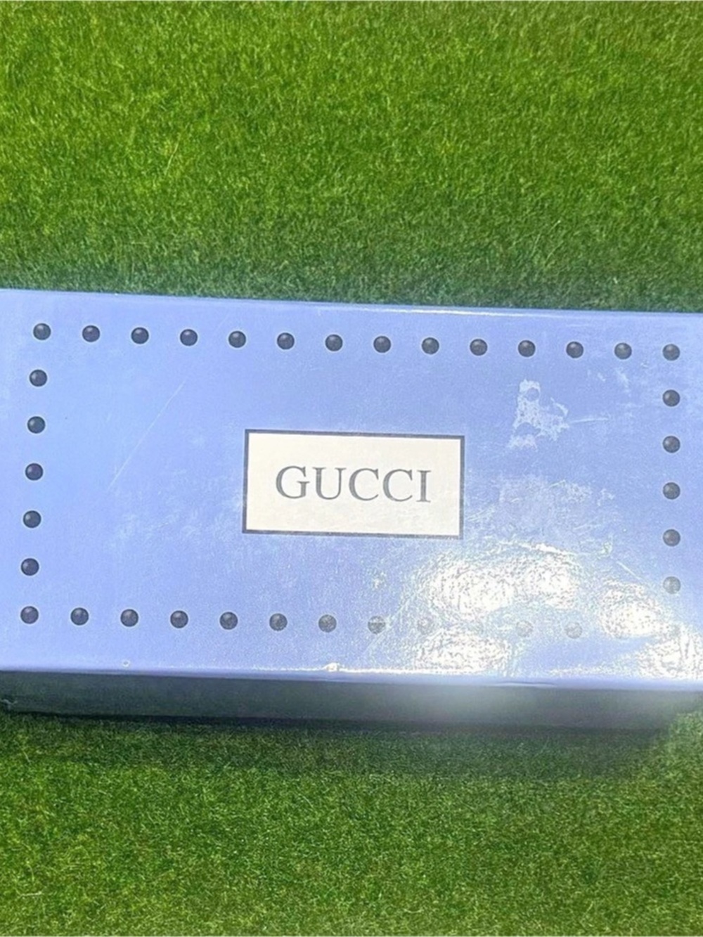 Gucci GG0053S Oversized Square Sunglasses Black - Picture 7 of 7
